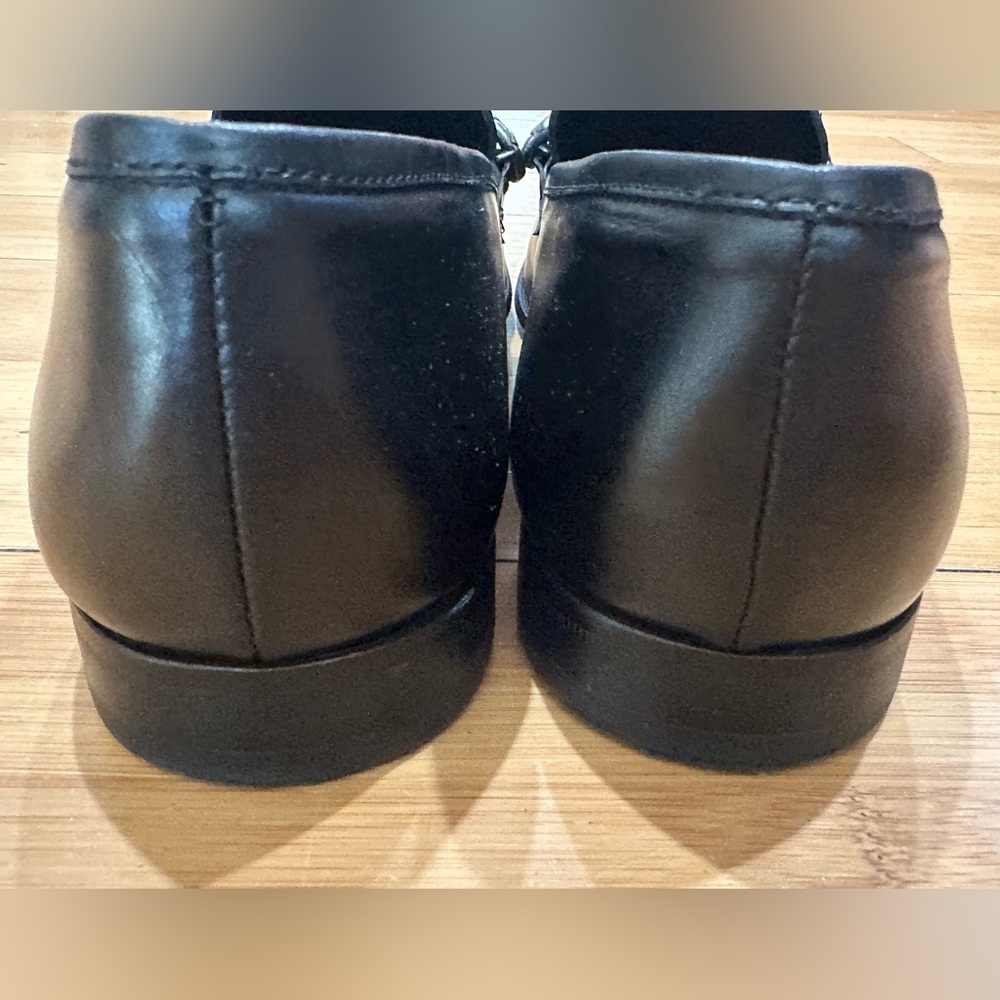 Roberto Cavalli Moc Toe Slip-On Loafers With Snake Ornament Men’s Size 9.5 Black - Picture 5 of 10